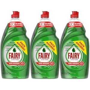3x Fairy Ultra Poder Lavavajillas 900ml