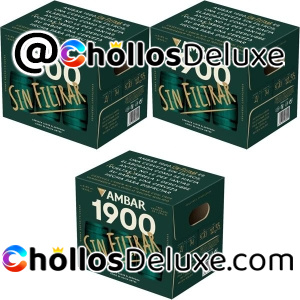 36 Botellines Cerveza Ambar 1900 Sin Filtrar 33cl