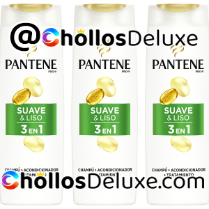 3x Pantene Pro-V Suave & Liso 300ml
