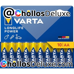 10x Pilas AA Varta Longlife Power 1,5V