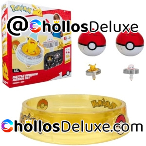 Bandai Pokémon Pack Arena Combate Con 2 Spinners