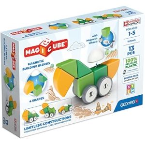 Geomag Magicube Shapes Bloques Magnéticos Construcción 13 Piezas