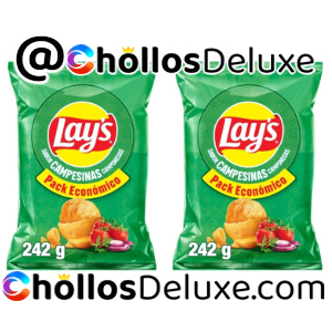 2x Lay's Campesinas Patatas Fritas 242g