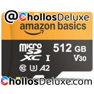 Amazon Basics Tarjeta Micro SDXC 512GB +Adaptador