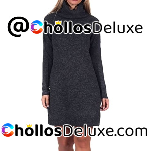 Only Onljana Vestido Mujer Cuello Vuelto L/S