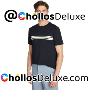Tommy Hilfiger Central Chest Stripe Camiseta Hombre