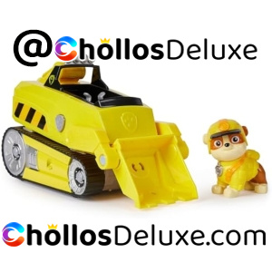 Patrulla Canina Rubble Jungle Pups +Vehículo Rinoceronte