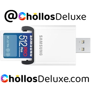 Samsung PRO Plus Tarjeta SD 512GB +Lector