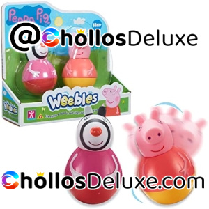 Pack 2 Figuras Peppa Pig Balanceables