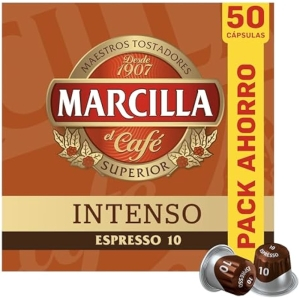50 Cápsulas Café Intenso Compatible Nespresso