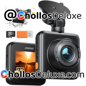 Dashcam 2.5K Coche Doble Cámara 1440P +SD 32GB