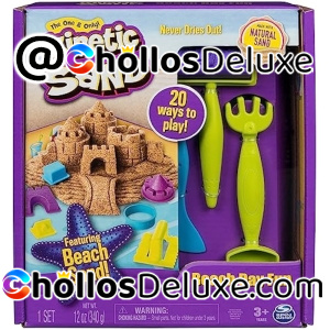 Kinetic Sand Un Día En La Playa Set Arena Mágica 340g