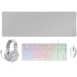 Mars Gaming Pack Teclado Ratón Auriculares Alfombrilla RGB