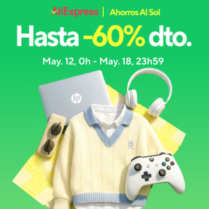 Nuevos Cupones Ahorros al Sol en Aliexpress