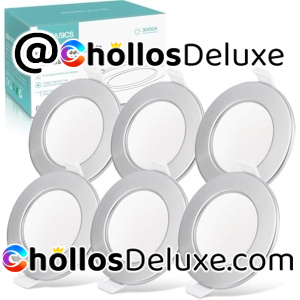 Foco LED Empotrable 6W Blanco Cálido 3000K 450 Lúmenes