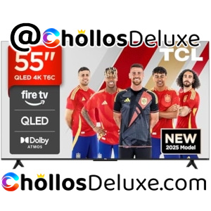TCL Smart TV QLED 55" 4K HDR Dolby Vision Atmos