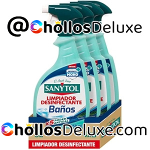 4x Sanytol Limpiador Desinfectante Antical Baños 750ml