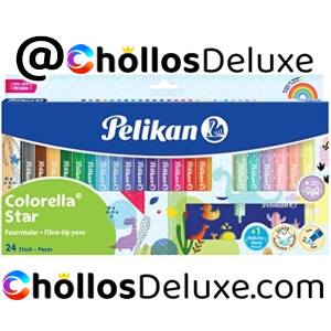 24 Rotuladores Pelikan Colorella Star Tinta Lavable