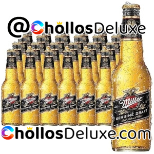 24x Miller Genuine Draft Cerveza Lager Norteamericana 330ml