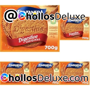 5x Fontaneda Digestive Original Galletas 700g