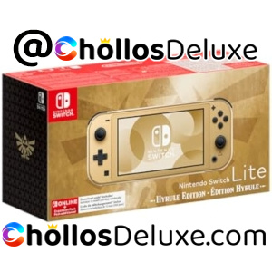 Nintendo Switch Lite Hyrule Edition + 12 Meses NSO