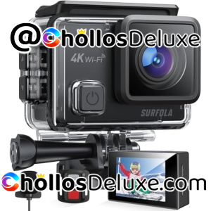 Cámara Deportiva 4K 30FPS +Accesorios