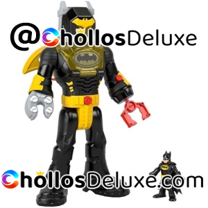 Fisher-Price Imaginext DC Super Friends Batman +Exotraje Luces Sonidos
