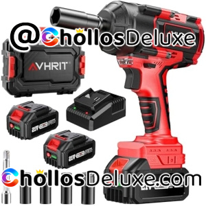 Llave Impacto Inalámbrica 1000Nm +2 Baterías