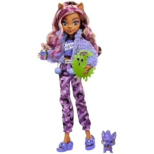 Monster High Fiesta Pijamas Clawdeen Wolf +Mascota
