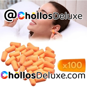 100x Tapones Oídos Insonorizados Para Dormir