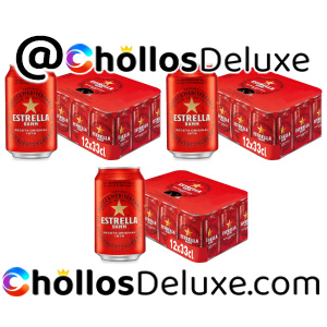 36x Estrella Damm Cerveza 33cl