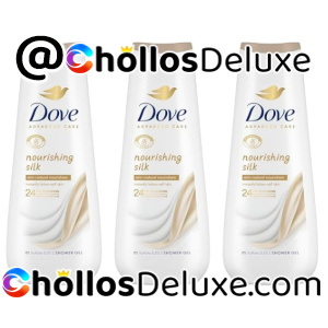 3x Dove Advanced Care Seda Nutritiva 600ml