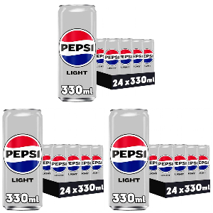 72x Pepsi Light Latas 330ml