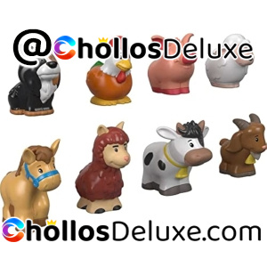 Fisher-Price Little People Pack 8 Figuras Animalitos Granja
