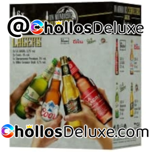 Pack Cerveza Lagers Del Mundo 6x Botellas 33cl