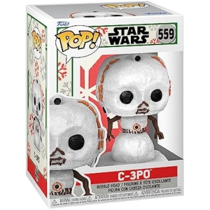 Funko Pop! Star Wars Holiday C-3PO Muñeco Nieve