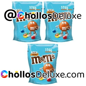 3x M&M's Salted Caramel Snack Bolitas Chocolate Leche 176g
