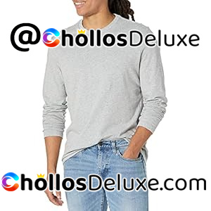 Amazon Essentials Camiseta Manga Larga Hombre