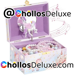 ProCase Joyero Niñas Organizador Musical Unicornio
