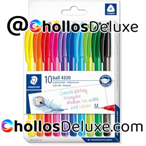10x Staedtler Bolígrafo Línea M 1mm