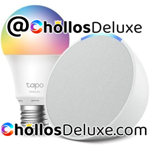 Echo Pop +Tapo Bombilla LED Inteligente Alexa