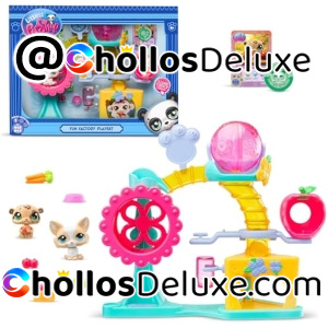 Littlest Pet Shop Playset Hora De La Diversión Mascotas