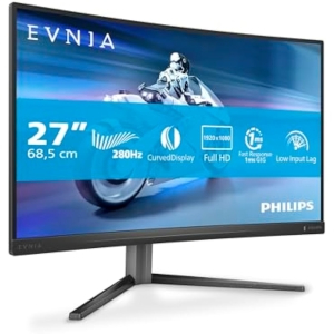 Philips Evnia Monitor Gaming Curvo FHD 27" 280Hz HDR10 1ms