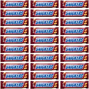 30x Snickers Chocolatina Crema Cacahuete 50g