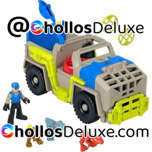Fisher-Price Imaginext Jurassic World Camión Transporta Dinosaurios