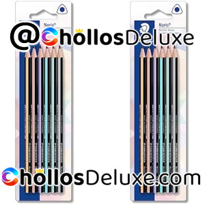 12x Staedtler Noris Lápices Triangulares Madera