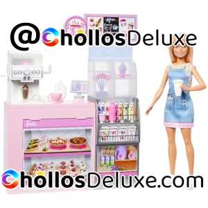 Barbie Tú Puedes Ser Muñeca Barista con Cafetería