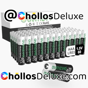 60x Pilas Alcalinas AAA LR03 1,5V