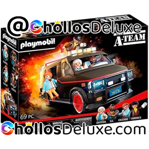Playmobil La Furgoneta Del Equipo A +4 Figuras