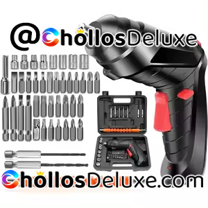 Set Destornillador Inalámbrico +Extras